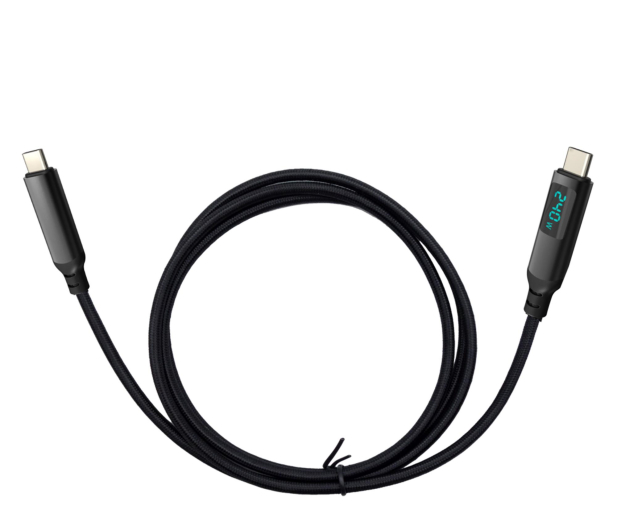 i-tec Kabel klasy Thunderbolt 4 Cable Pro 240W LCD 40 Gbps 1,5m - 1538058 - zdjęcie 2